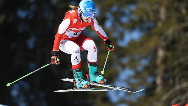 Sonja Gigler geht als zufriedene Außenseiterin in die WM in Bakuriani. (Bild: GEPA pictures)