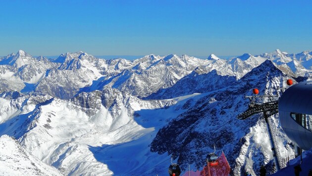 Der Pitztaler Gletscher steht wieder im medialen Fokus. (Bild: Claudia Thurner)