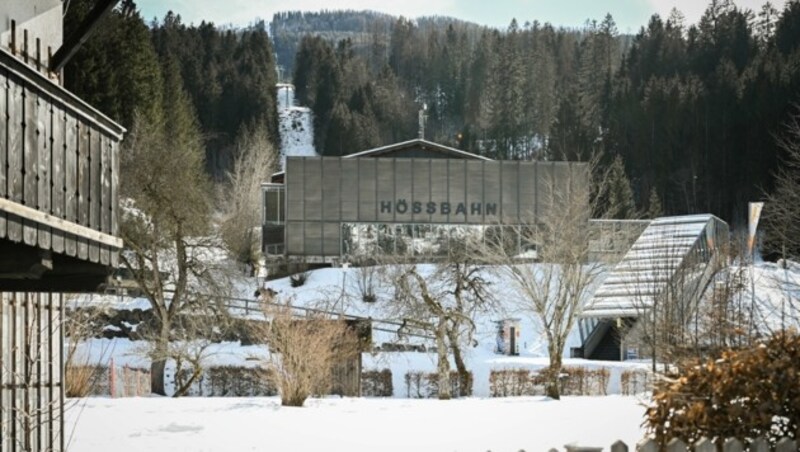 Die alte Talstation befindet sich mitten im Ortszentrum. (Bild: Wenzel Markus)