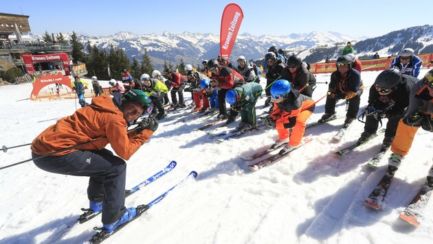 Auch im Vorjahr war der Skitag ein Highlight (Bild: Birbaumer Christof)