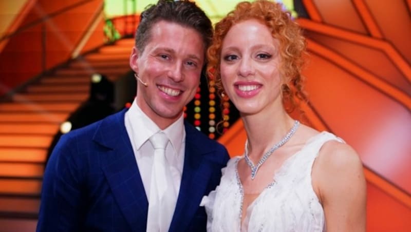 Anna Ermakova tanzt bei „Let‘s Dance“ mit Valentin Lusin. (Bild: RTL / Stefan Gregorowius)