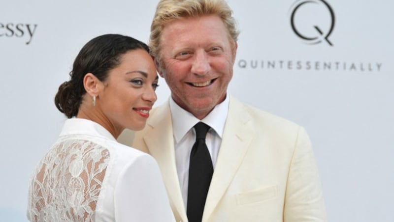 Lilly und Boris Becker im Sommer 2012 (Bild: APA/AFP/Alberto PIZZOLI)