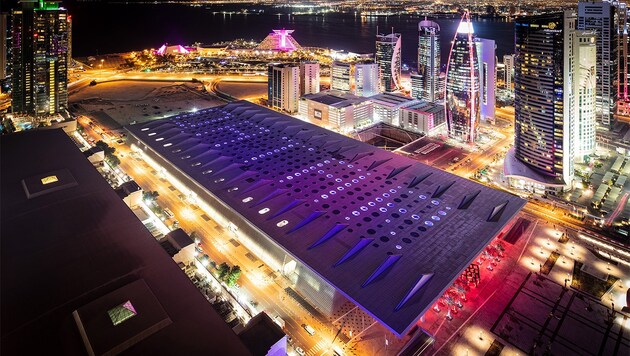 Im Doha Exhibition and Conference Center findet im Oktober die Geneva International Motor Show 2023 statt. (Bild: GIMS Qatar)