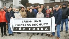 In Fohra hofft man vor allem auf eine Verbesserung des Lärmschutzes. (Bild: Crepaz Franz)