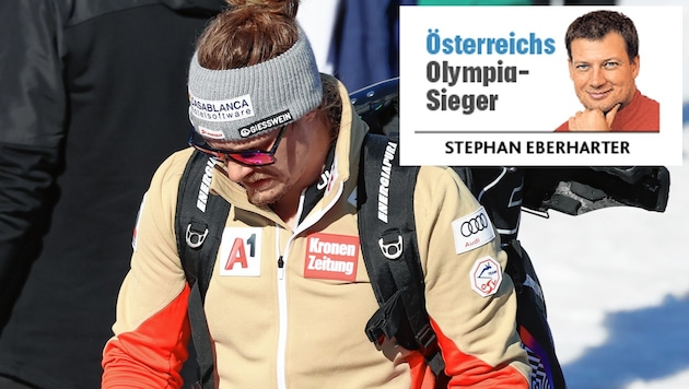 Manuel Feller fuhr ohne Medaille heim. „Krone“-Kolumnist Stephan Eberharter analysiert. (Bild: Christof Birbaumer)