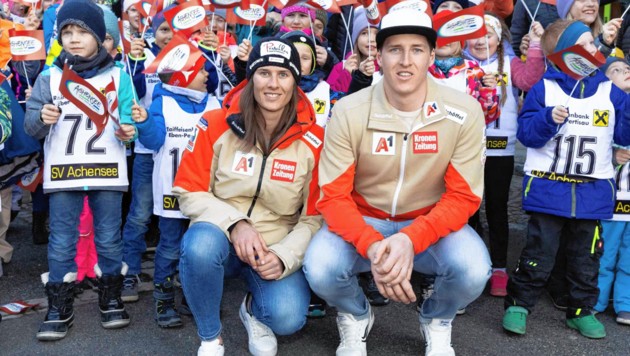 Ricarda und Raphael Haaser (Bild: GEPA)