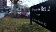 Mercedes-Benz hat trotz eines Milliardengewinns im Vorjahr für sein Werk in Bremen Kurzarbeit beantragt. (Bild: AFP/Patrik Stollarz)