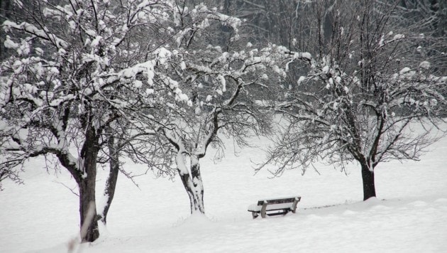 Am Wochenende kann es in der Obersteiermark schneien. (Bild: Jürgen Radspieler)