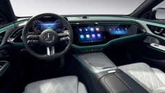 Die neue E-Klasse wird die dritte Generation des MBUX an Bord haben. (Bild: Mercedes-Benz)