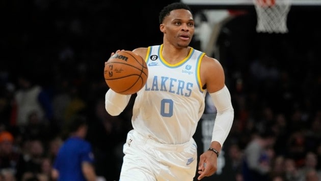 Russell Westbrook wird zukünftig für die LA Clippers auf dem Parkett stehen. (Bild: AP Photo/Frank Franklin II)