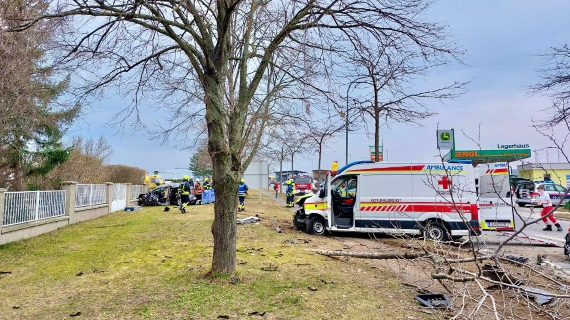 Raguhn-Jeßnitz: Rollstuhlfahrer stirbt nach Unfall mit Rettungswagen