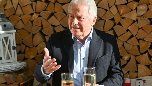 Leo Windtner war von 2008 bis 2021 ÖFB-Präsident. (Bild: Dostal Harald)