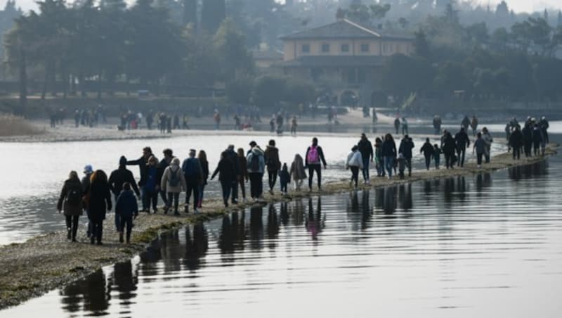 San Biagio am Gardasee (Bild: Piero CRUCIATTI / AFP)