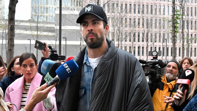 Gerard Pique sorgte für Ärger unter den Barca-Fans. (Bild: APA/AFP/Pau BARRENA)