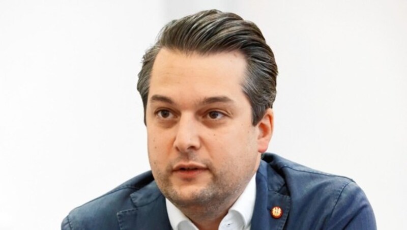 FPÖ-Chef Dominik Nepp (Bild: Klemens Groh)