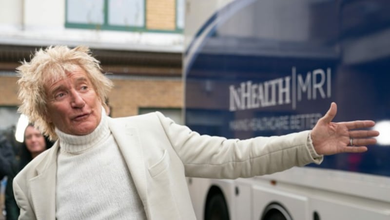 Rod Stewart bezahlte Krankenhaus-Scans für Patienten (Bild: Joe Giddens / PA / picturedesk.com)