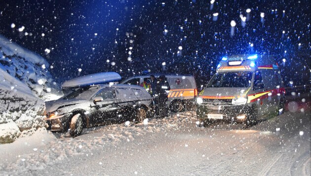 Im Zillertal gab es teils heftige Schneefälle. (Bild: zoom.tirol)