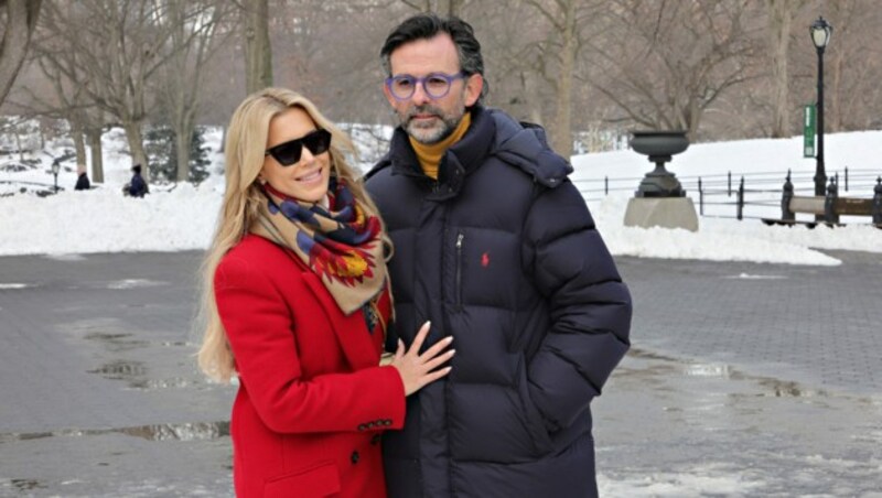 Sylvie Meis mit Niclas Castello im Jahr 2022 (Bild: Cindy Ord/Getty Images/AFP Cindy Ord / GETTY IMAGES NORTH AMERICA / Getty Images via AFP)