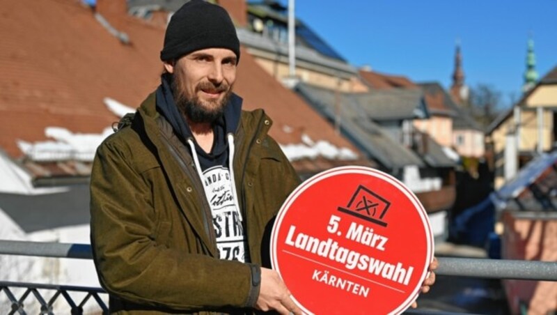 Manuel Kanalz ist der Jugendkandidat für das Bündnis für Kärnten (BFK) (Bild: EVELYN HRONEK)