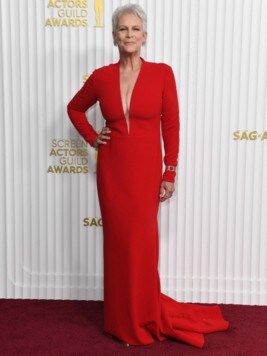 Jamie Lee Curtis bei den 29. Screen Actors Guild Awards (Bild: APA / Photo by VALERIE MACON / AFP)