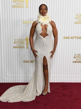 Jessica Frances Dukes bei den 29. Screen Actors Guild Awards (Bild: APA/Photo by VALERIE MACON/AFP)