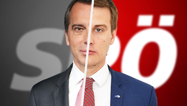 Wie viel Christian Kern steckt in Sven Hergovich? Personell und inhaltlich gibt es enge Verflechtungen zwischen beiden. (Bild: Huber Patrick, Zwefo, Krone KREATIV)