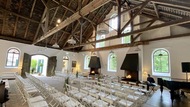 Eine der begehrtesten Hochzeits-Locations in NÖ: Die Schmiede am Ravelsbach (Bild: Schmiede Ravelsbach)