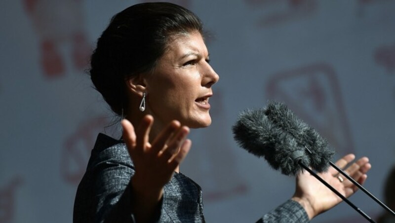 Wagenknecht empfindet die Berichte über sexualisierte Gewalt im Angriffskrieg auf die Ukraine als einseitig. (Bild: dpa-Zentralbild/Britta Pedersen)