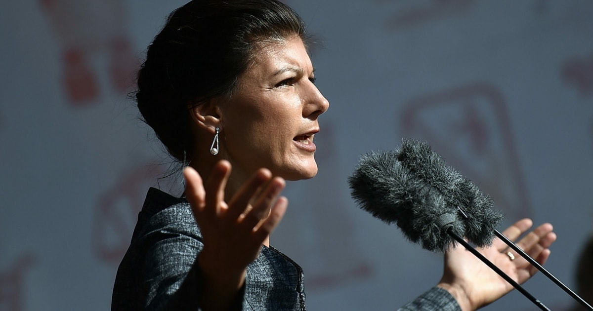 „Teil Des Krieges“ - Wagenknecht Schockiert Mit Vergewaltigungs-Aussage ...