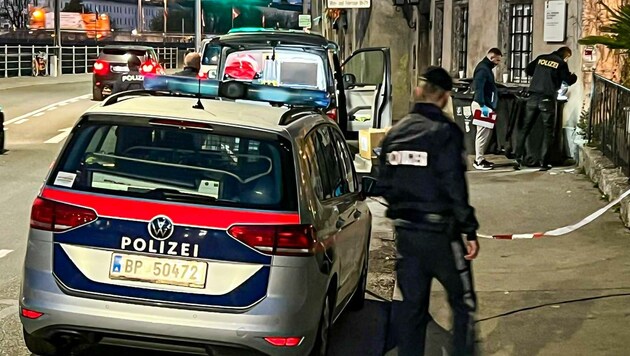 Polizei-Einsatz am 3. November in der Salzburger Imbergstraße (Bild: Tschepp Markus)