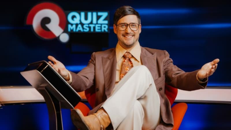 Auch als 70er Jahre „Quizmaster“ konnte Moravec schon punkten. (Bild: ServusTV / Christopher Kelemen)