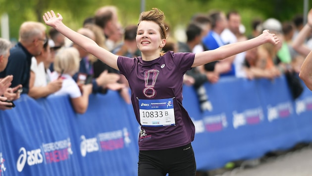 Jede ist eine Siegerin! Die Ziellinie beim Österreichischen Frauenlauf im Wiener Prater zu überschreiten, ist pure Magie. (Bild: Österreichischer Frauenlauf)