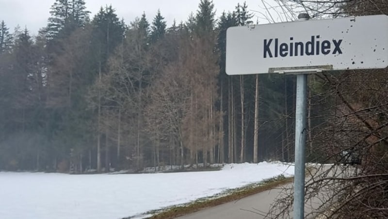 Nur wenige Häuser stehen in der idyllischen Landgemeinde Kleindiex. (Bild: Gerlinde Schager)