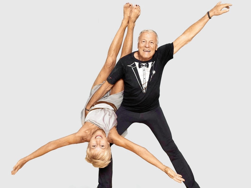 Fit wie ein Turnschuh: Hans Georg Heinke mit seiner Frau Karin. (Bild: zVg)