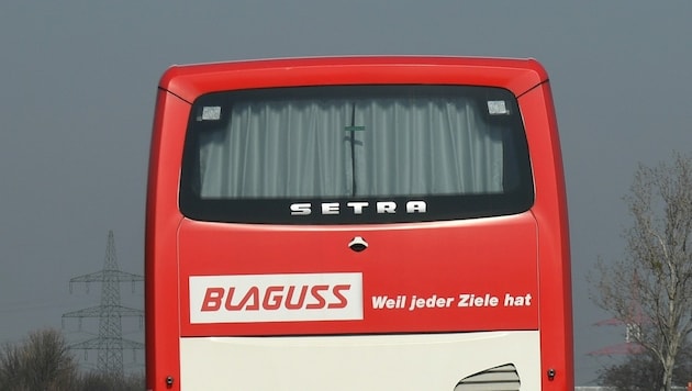 Auf den betroffenen Linien sind unter anderem Busse der Firma Blaguss unterwegs. (Bild: P. Huber)