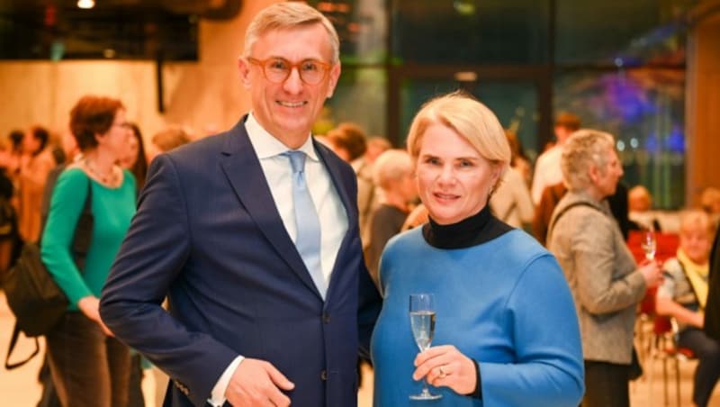 Voestalpine-Finanzvorstand Robert Ottel mit Ehefrau Katharina. (Bild: Markus Wenzel)