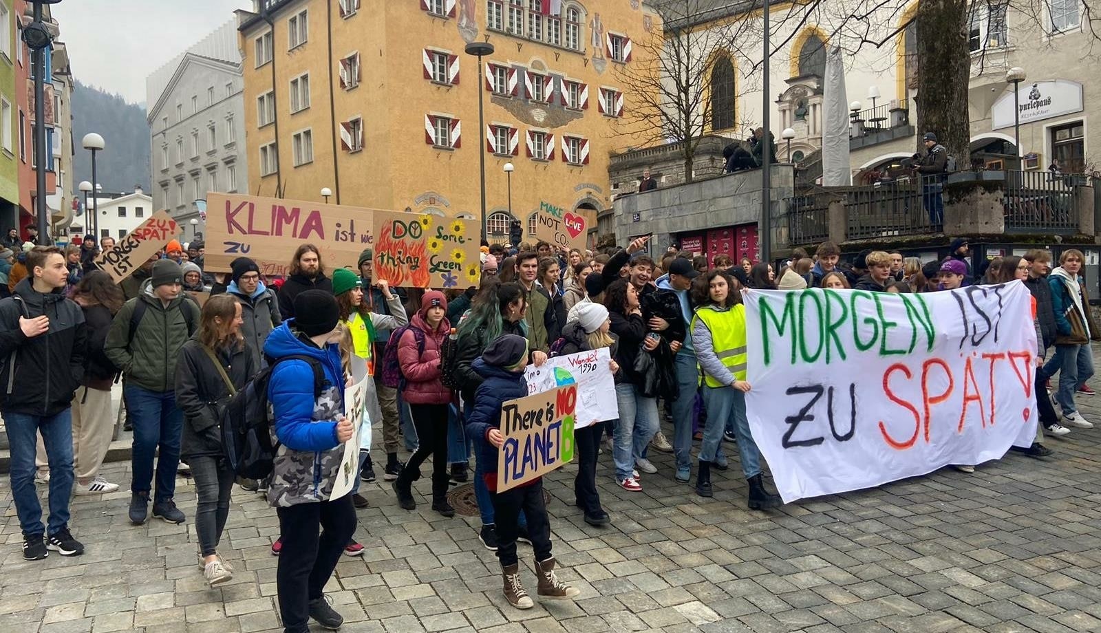 Weltweiter Klimastreik - Für Die Zukunft Wurde In Tirol Wieder ...