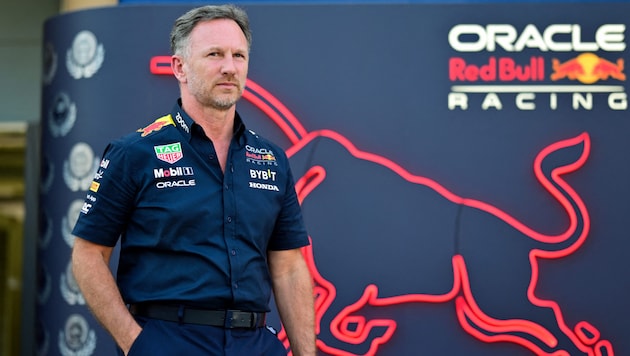 Red-Bull-Teamchef Christian Horner (Bild: APA/AFP/ANDREJ ISAKOVIC)