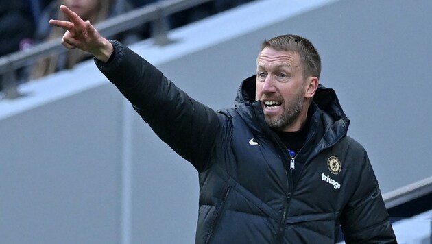 Ex-Chelsea-Coach Graham Potter (Bild: APA/AFP/JUSTIN TALLIS)