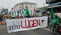 Knapp 900 Menschen gingen auf die Straße (Bild: Tschepp Markus)