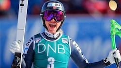 Kajsa Vikchoff Lie schreibt mit ihrem Abfahrtssieg in Kvitfjell Geschichte. (Bild: GEPA pictures)