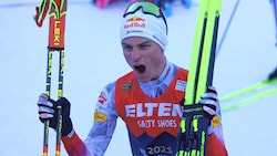 Johannes Lamparter holt zum Abschluss die Bronzemedaille. (Bild: Andreas Tröster)