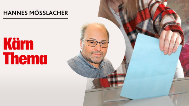 „Kärntner Krone“-Chefredakteur Hannes Mößlacher über die Landtagswahl (Bild: Uta Rojsek-Wiedergut)