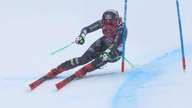 Sofia Goggia in Kvitfjell (Bild: AP)