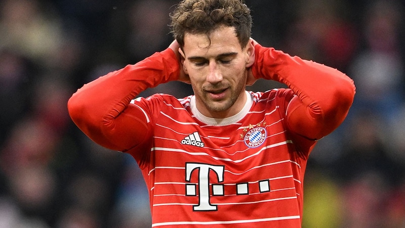 Leon Goretzka is having a difficult time at Bayern at the moment. (Bild: APA/AFP/CHRISTOF STACHE)