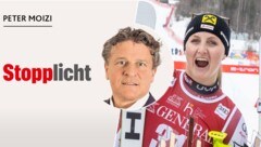 Nina Ortlieb raste am Sonntag zum Sieg im Super-G. (Bild: Gepa, Krone Kreativ)