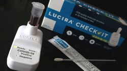 Ein Corona-Testkit von Lucira Health. (Bild: APA/AFP/Chris DELMAS)