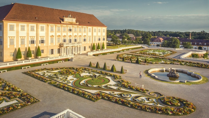 Bei der Sonderschau auf Schloss Hof dreht sich alles ums Heiraten. (Bild: SKB_Severin Wurnig)