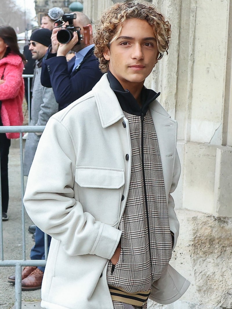 Levi Alves McConaughey bei der Ankunft bei der Fashion Show von Stella McCartney (Bild: www.viennareport.at)