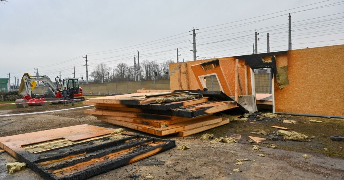 Asylum construction site in Linz is now strictly monitored